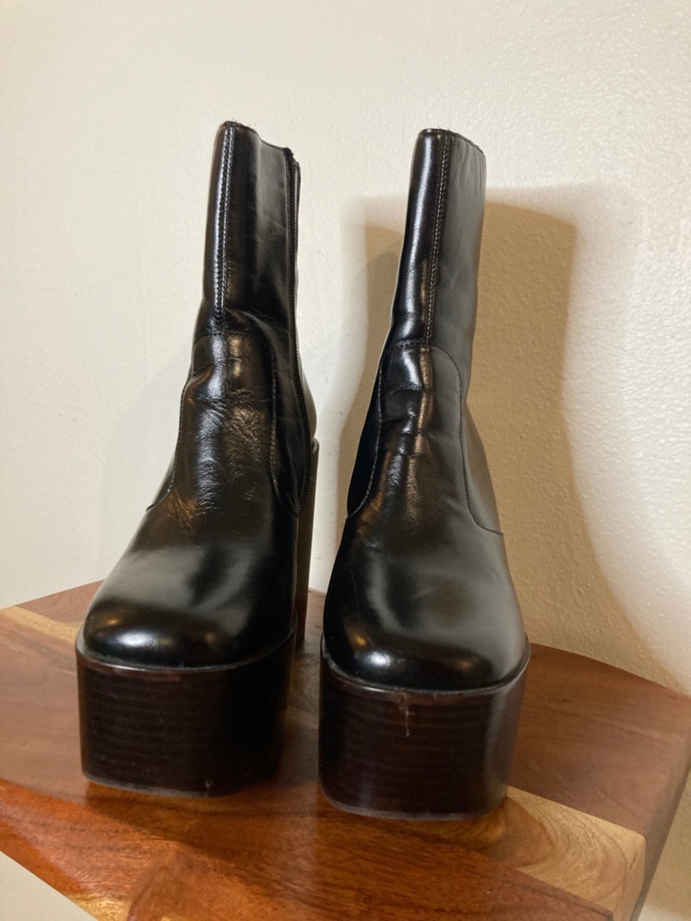 Jeffrey campbell Mexique platform leather ankle boots - Picture 3 of 11